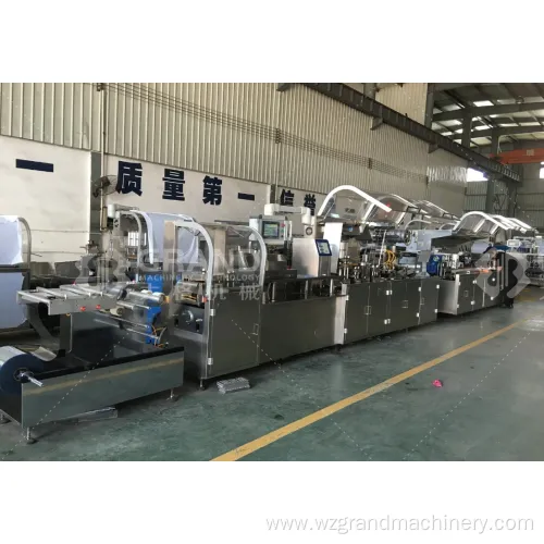 Cosmetic Sack Automatic Blister Packing Packaging Machine
